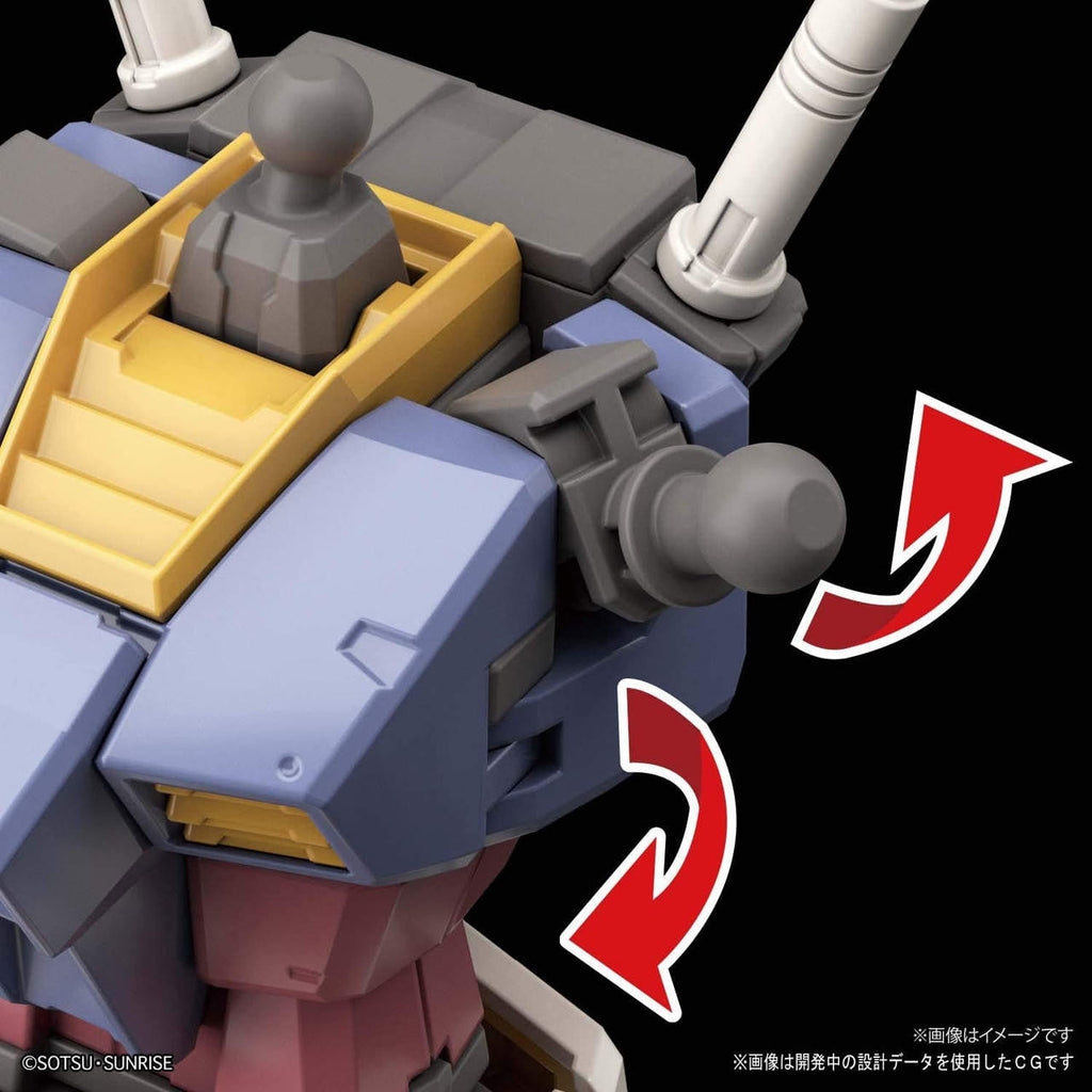 Bandai 1/144 Gundam HG RX78-2 EFSF Proto Supporting Fighter 5060394