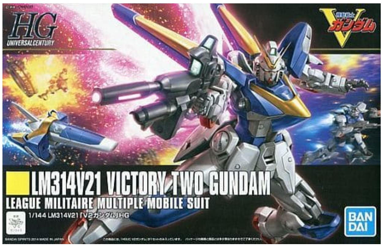 Bandai 1/144 Gundam HG V2 Victory 2219524 