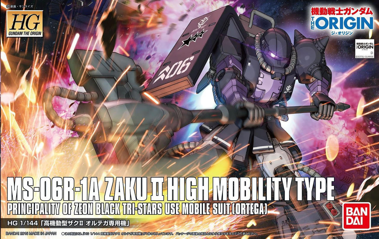 Bandai 1/144 Gundam HG Zaku II Ortegas Custom 2291803 at LionHeart Hobby