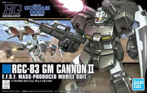 Bandai 1/144 Gundam HGUC GM Cannon II 2135390 