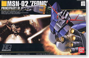Bandai 1/144 Gundam HGUC MSN-02 Zeong 1103327 at LionHeart Hobby