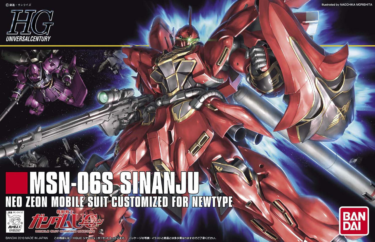 Bandai 1/144 Gundam HGUC Sinanju 2101615 