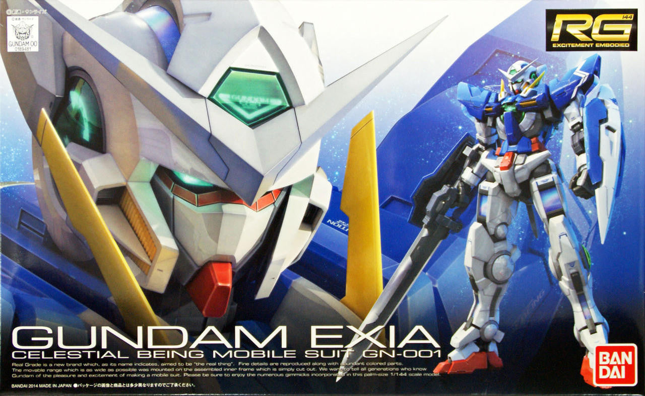 Bandai 1/144 Gundam RG Exia GN001 2247111 