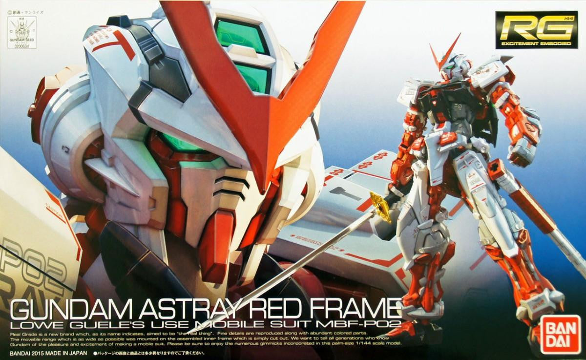 Bandai 1/144 GUNDAM RG MBF-PO2 Gundam Astray Red Frame 2295837 