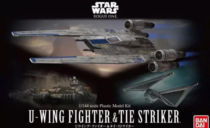Bandai 1/144 U-Wing Fighter & Tie Striker Rogue One 2344773 