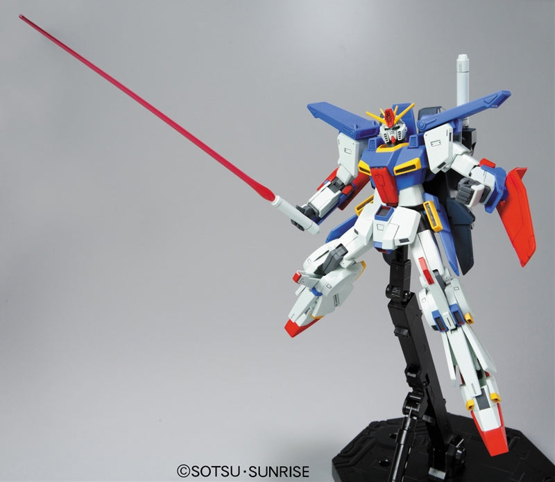 Bandai HGUC #111 MSZ-010 ZZ Gundam weapons and pose view