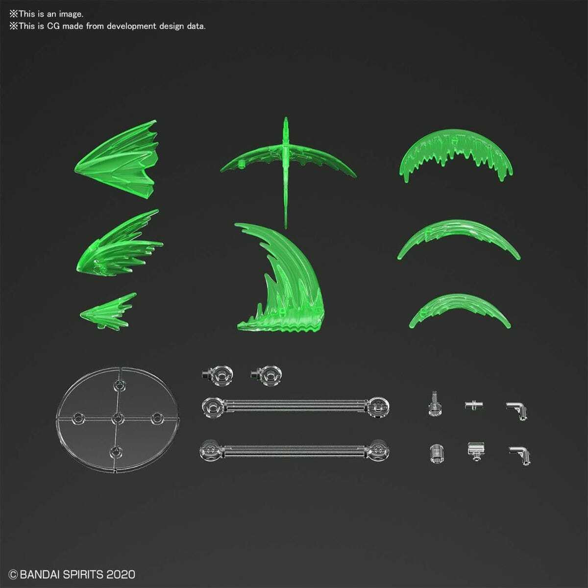 Bandai 30mm Slash Image Ver Green 2531315