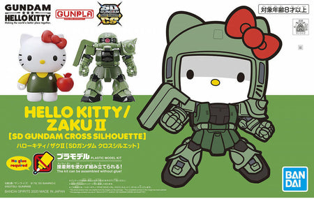 Bandai Hello Kitty Zaku II SD 2543297