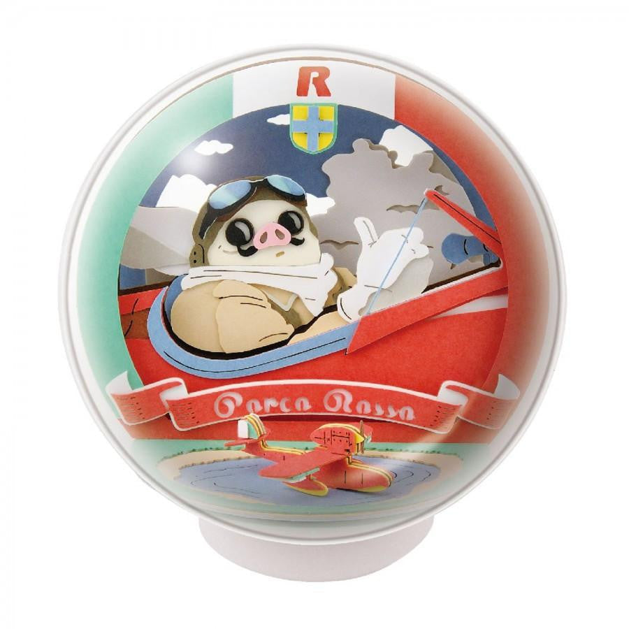 Bandai Paper Theater Porco Rosso "Airplane Piloting Porco Rosso" 