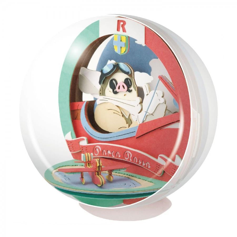 Bandai Paper Theater Porco Rosso "Airplane Piloting Porco Rosso" 