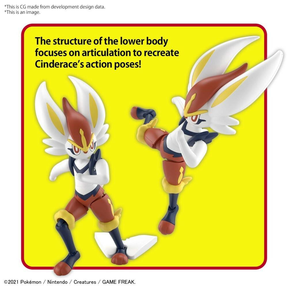 Bandai Pokemon Cinderace / Pyrobut Snap 2601813