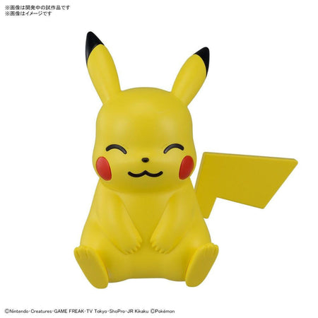 Bandai Pokemon Pikachu Sitting Pose Snap 2704421 