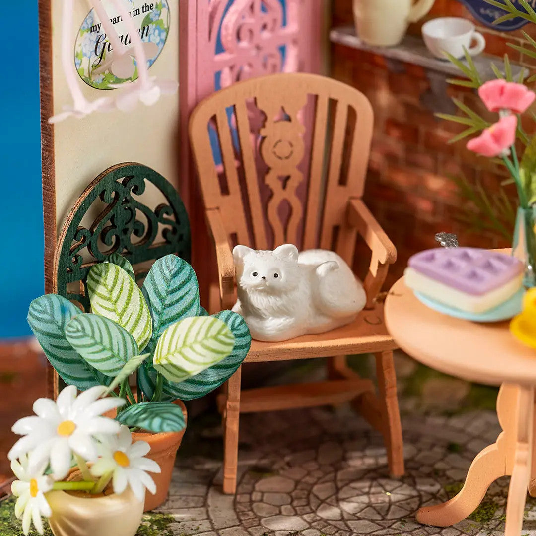 Diy Miniature House Kit: Fancy Tea Yard