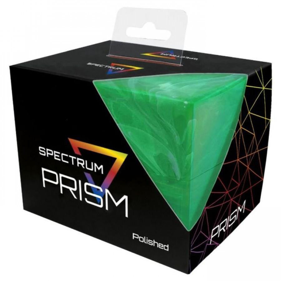 BCW Deck Box: Spectrum: Marble: Jade Green 