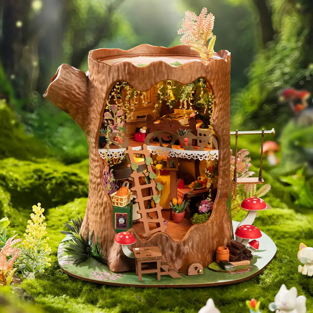 DG179 Rolife Fairytale Tree House DIY Miniature House
