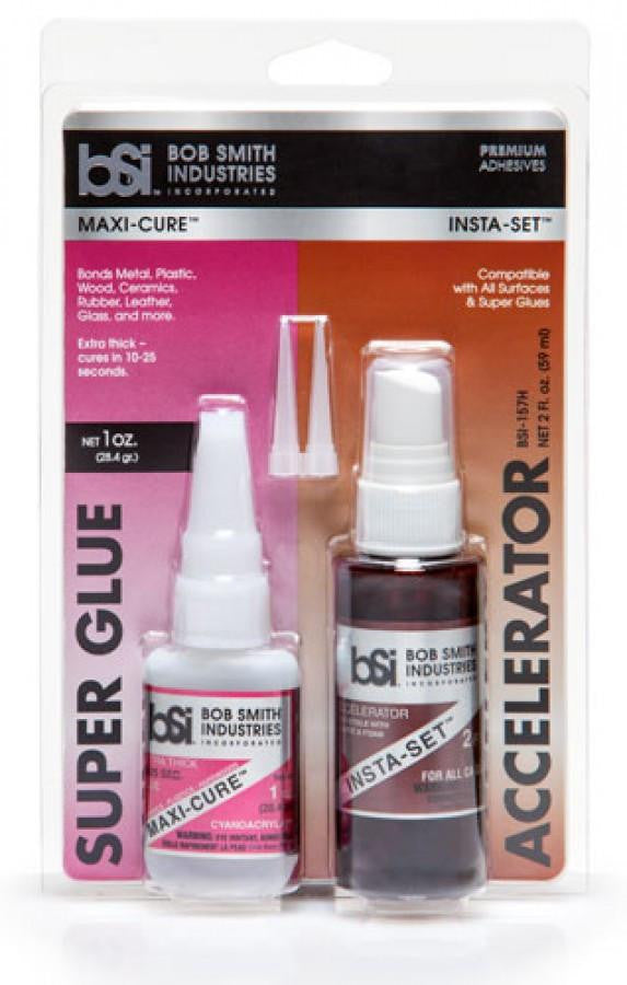 Bob Smith Industries Maxi-Cure / Insta-Cure Combo Pack 1&2oz 157H 