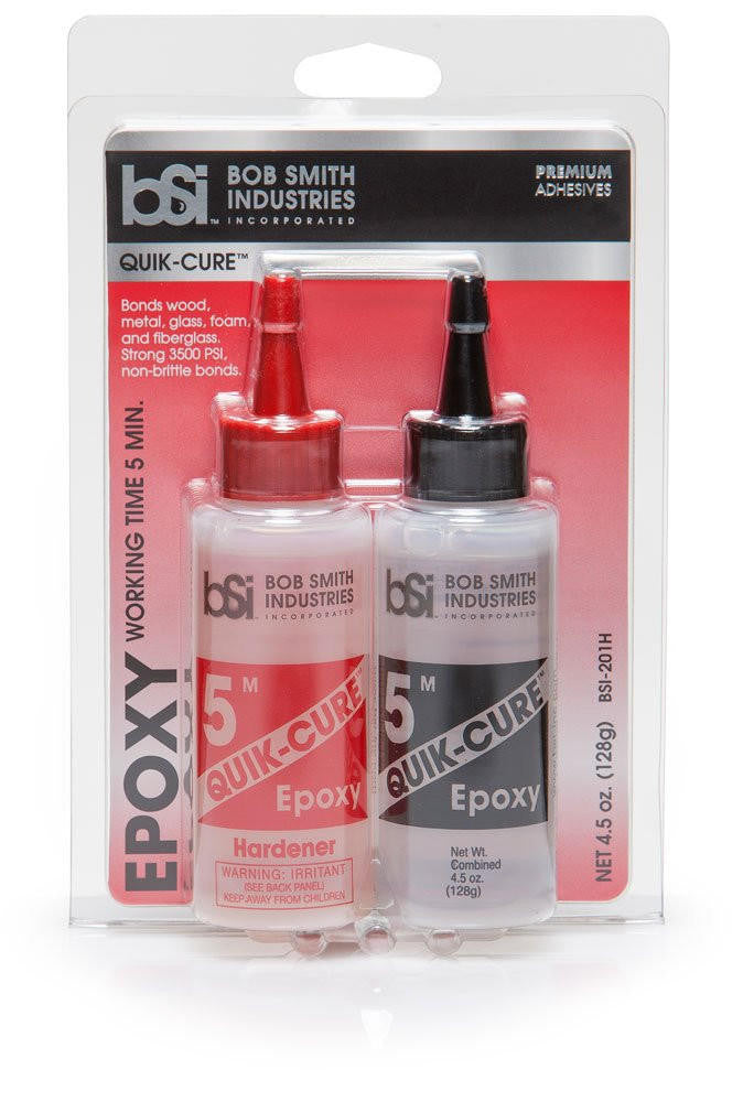 Bob Smith Industries QUIK-CURE 5 Minute Epoxy 4.5oz 201 