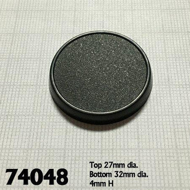 32mm Round Gaming Base (10) 74048