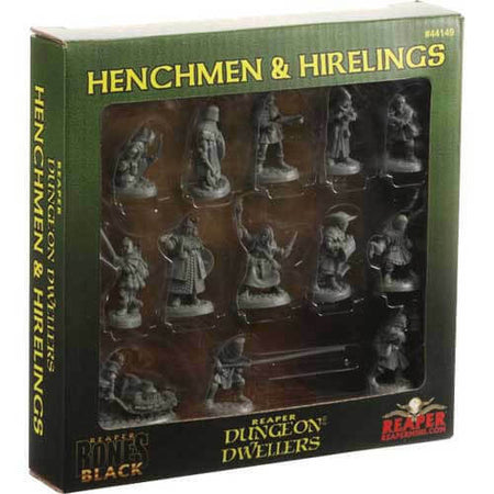 Bones Black Henchmen and Hirelings Boxed Set 44149