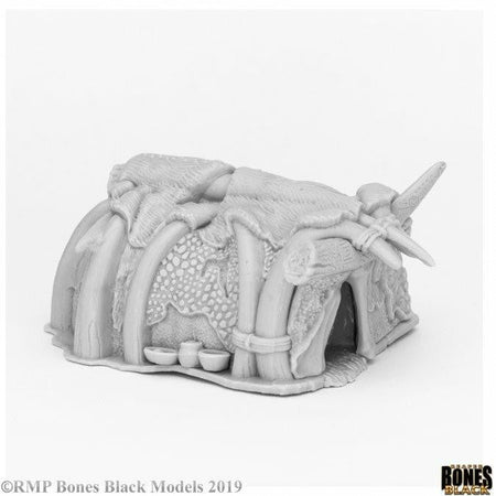 Bones Black Runehorn Hut 44087
