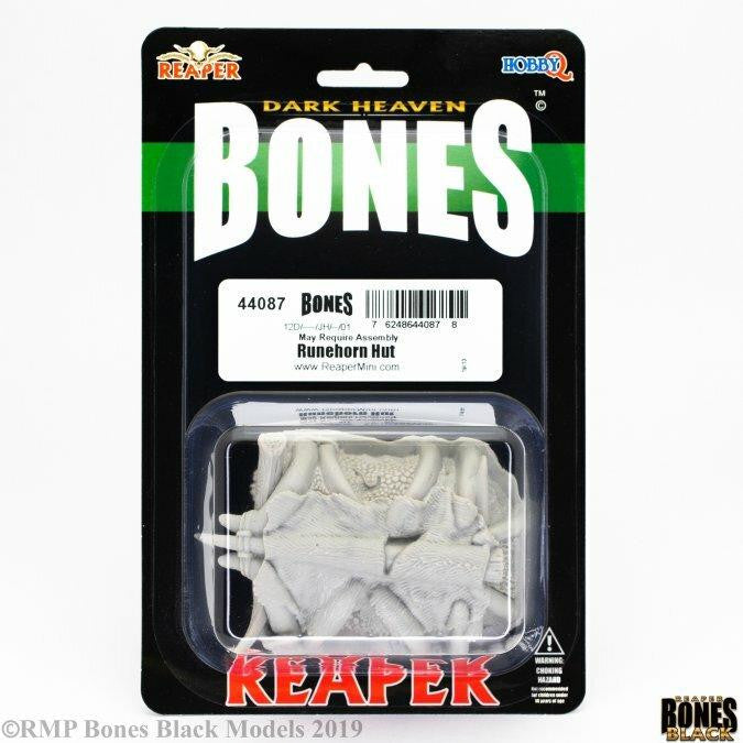 Bones Black Runehorn Hut 44087