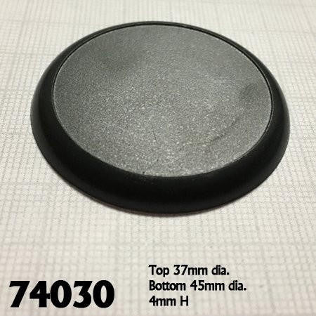 Bones Plastic 45mm Round Plastic Display Base (10) 
