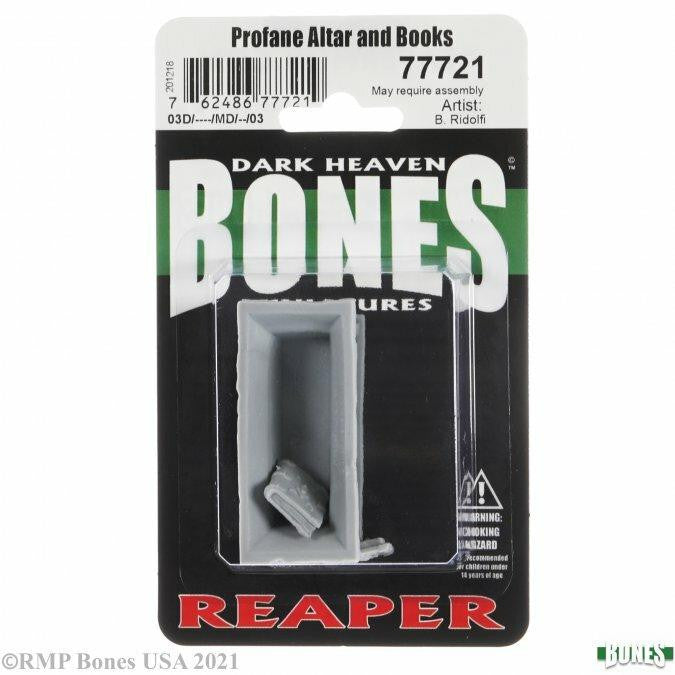 Bones Profane Altar and Books 77721