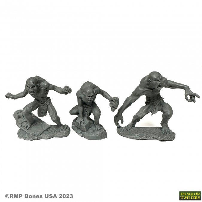 Bones USA Dungeon Dwellers Ghouls (2) and Ghast (07083) 