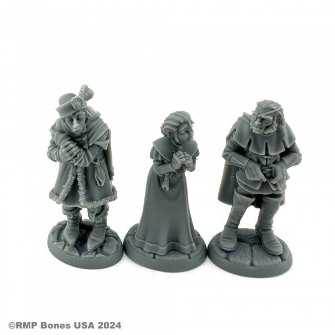 Bones USA Dungeon Dwellers Townsfolk: Captives (3) (07111) 