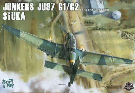 Border Model 1/35 Ju87G-1/G-2 Stuka Dive Bomber BF002