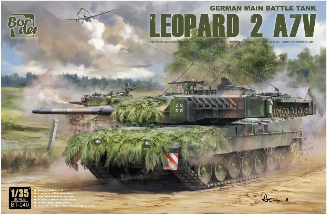 Border Model 1/35 Leopard 2A7V BT040 