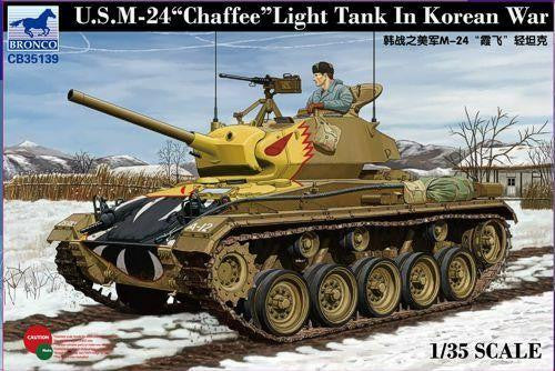 Bronco Models 1/35 M24 Chaffee Korean War 35139