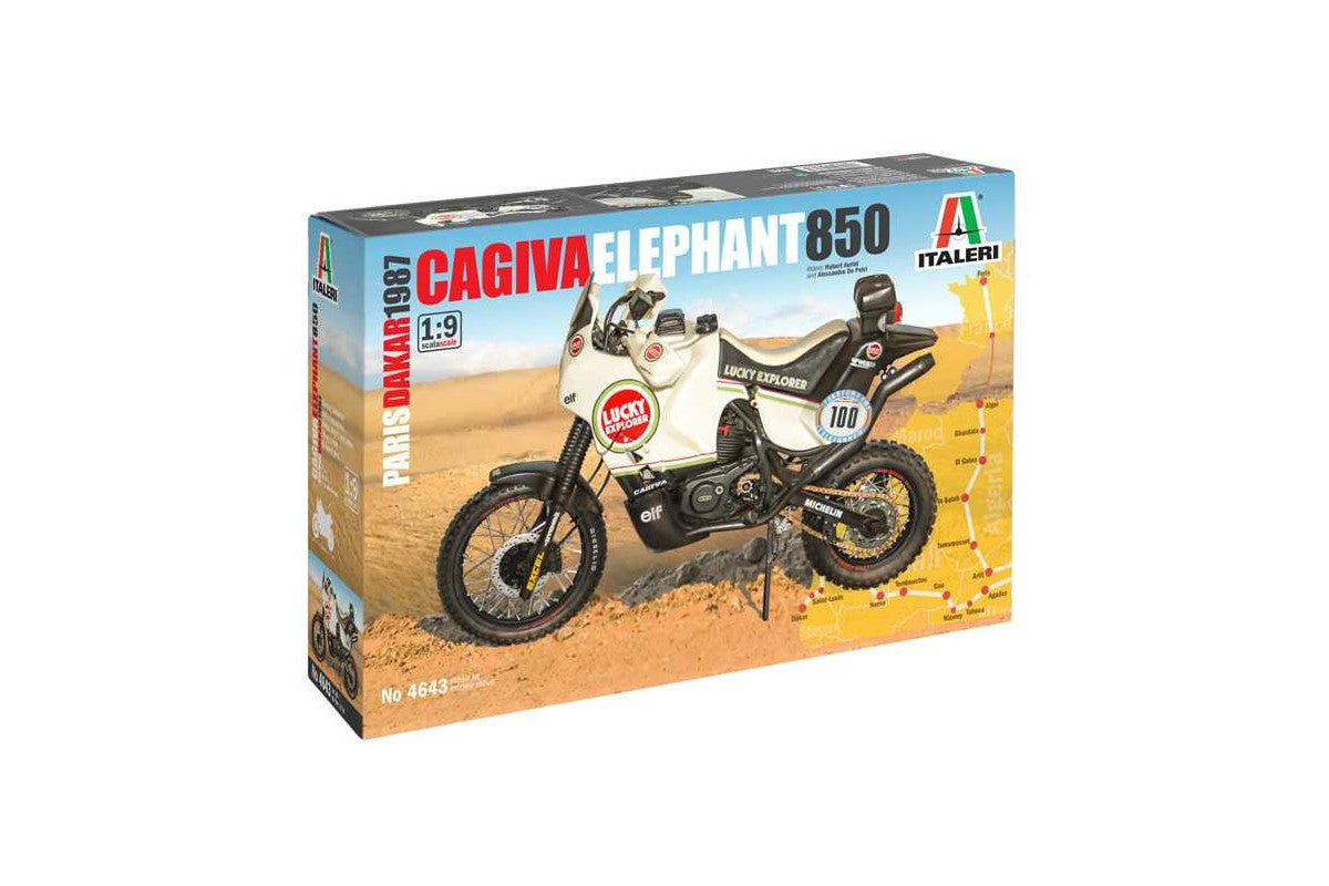1/9 1987 Cagiva Elephant 850 4643
