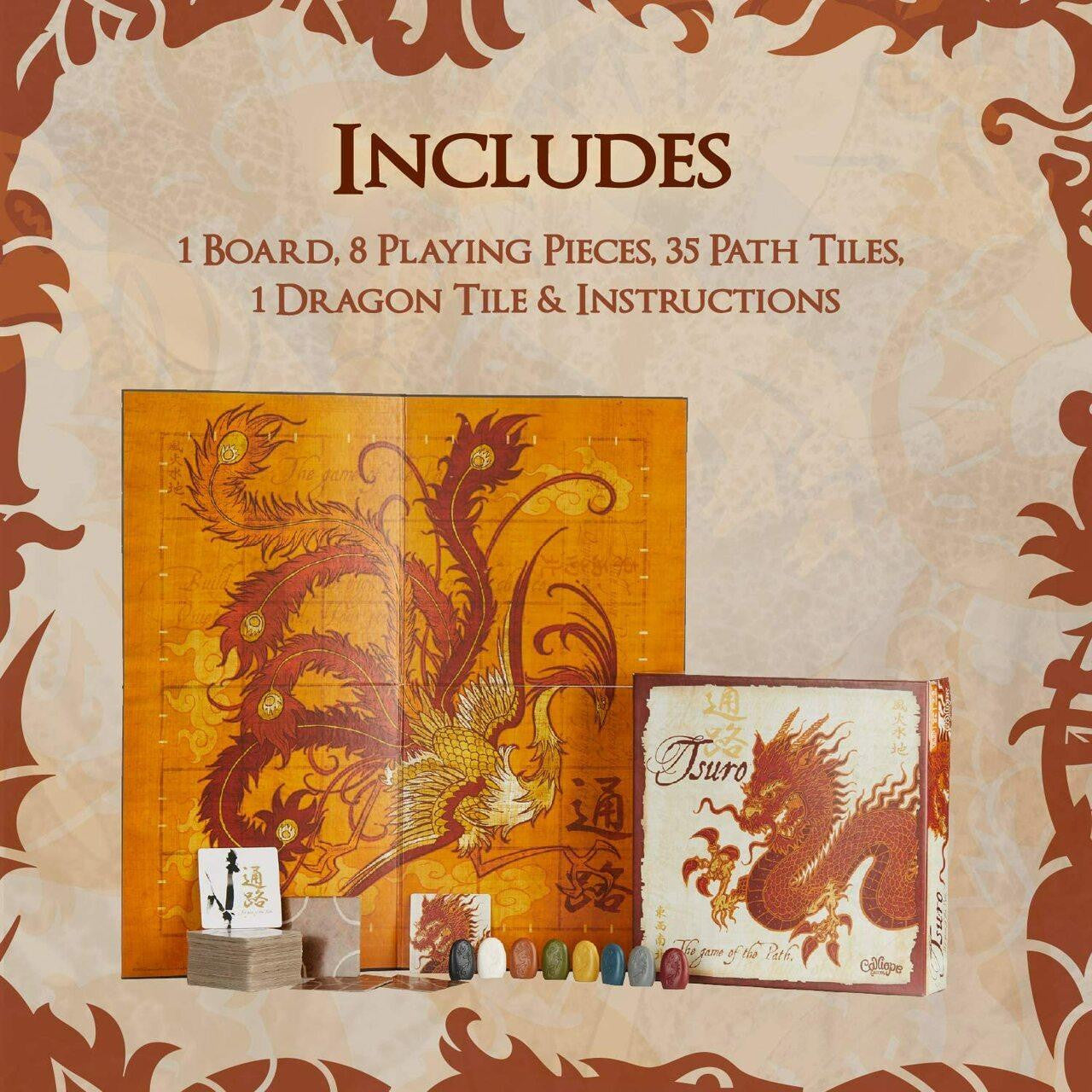 Calliope Games Tsuro The Game of the Path