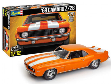 1/12 1969 Chevy Camaro 3n1 2812