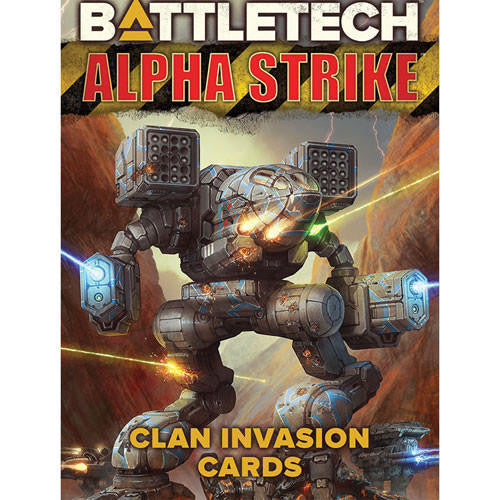 Catalyst Game Labs BattleTech Alpha Strike Game Aids - Clan Invasion Cards