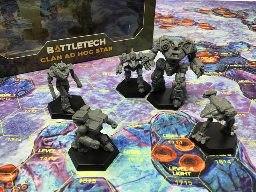 Catalyst Game Labs BattleTech: Clan Ad Hoc Star Miniatures Pack 