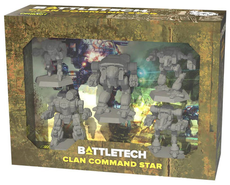 Catalyst Game Labs BattleTech: Clan Command Star Force Miniatures Pack 