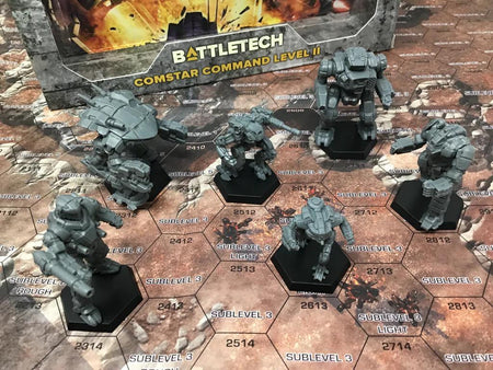 Catalyst Game Labs BattleTech: ComStar Command Level II Miniatures Pack 