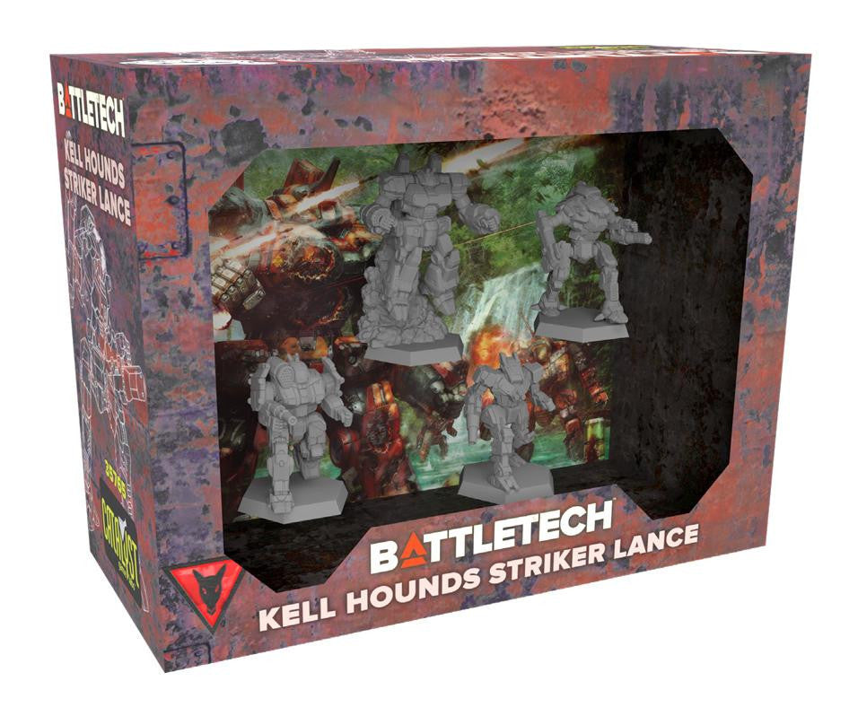 Catalyst Game Labs BattleTech: Kell Hounds Striker Lance at LionHeart Hobby