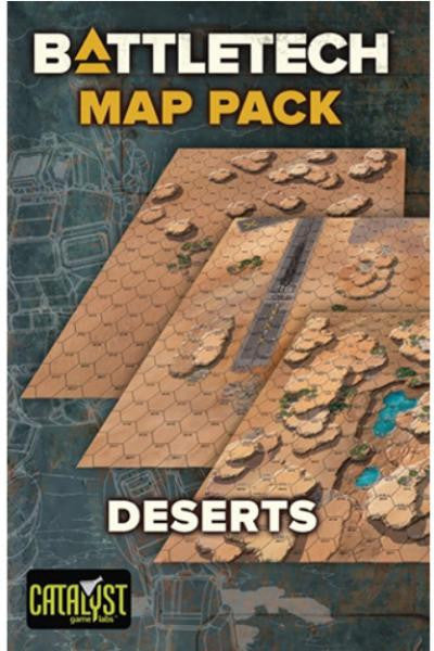 Catalyst Game Labs BattleTech Map Pack - Deserts