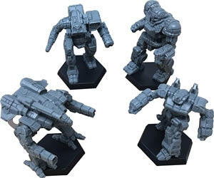 BattleTech: Miniature Force Pack - Inner Sphere Direct Fire Lance 35725