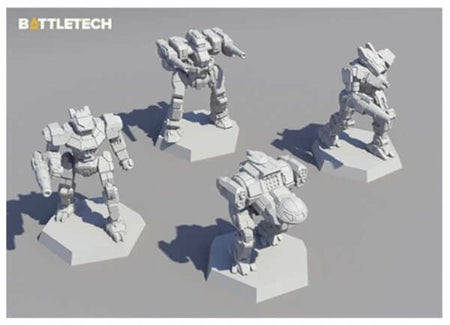 Catalyst Game Labs BattleTech Miniature Force Pack - Inner Sphere Striker Lance 35729