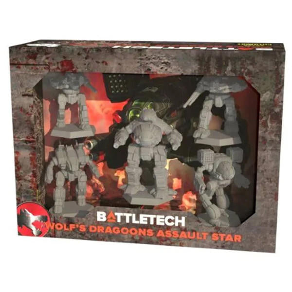 Catalyst Game Labs BattleTech: Miniature Force Pack - Wolf's Dragoons Assault Star 