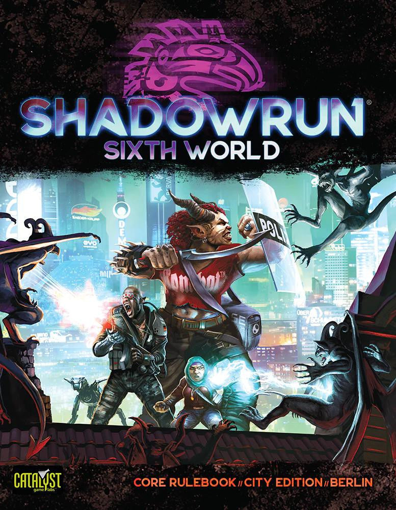 Catalyst Game Labs Shadowrun Sixth Wolrd - Core Rulebook - City Edition  