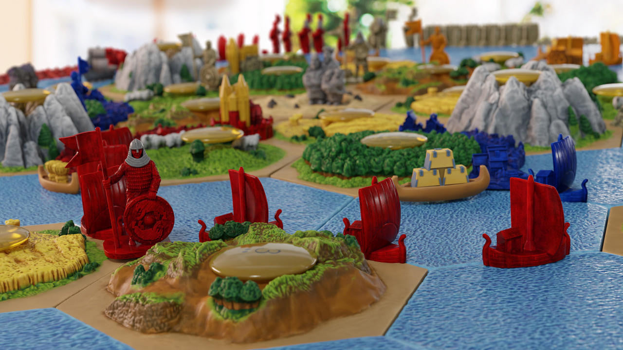 Catan Studio Catan - 3D Seafarers + Cities & Knights Expansion 