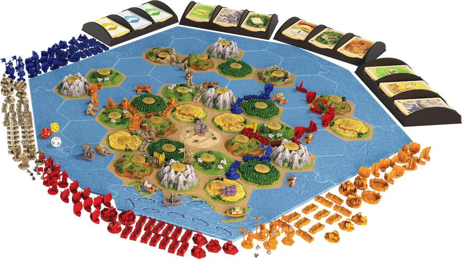 Catan Studio Catan - 3D Seafarers + Cities & Knights Expansion 
