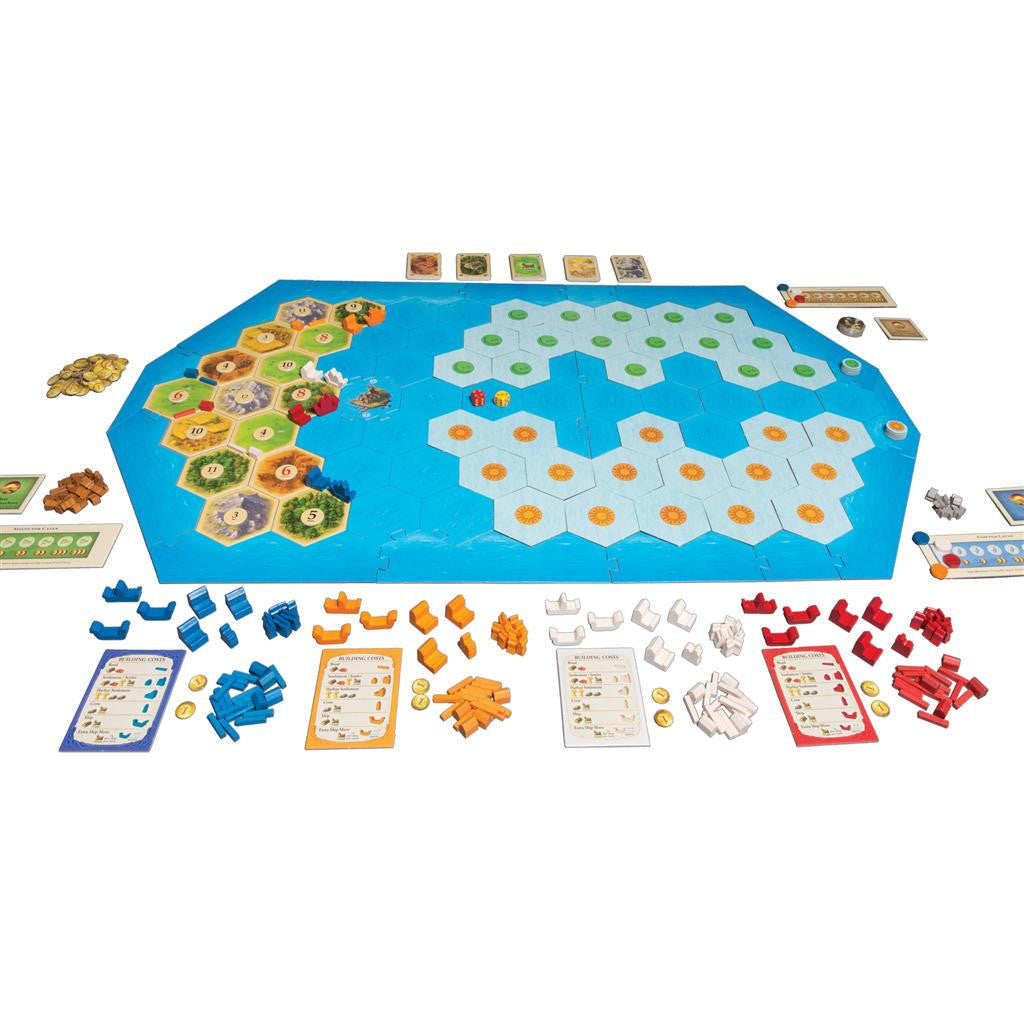Catan Studio Catan Explorers and Pirates Expansion at LionHeart Hobby