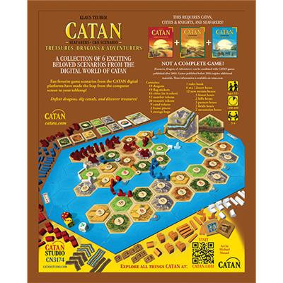 Catan Studio Catan - Treasures, Dragons, and Adventurers