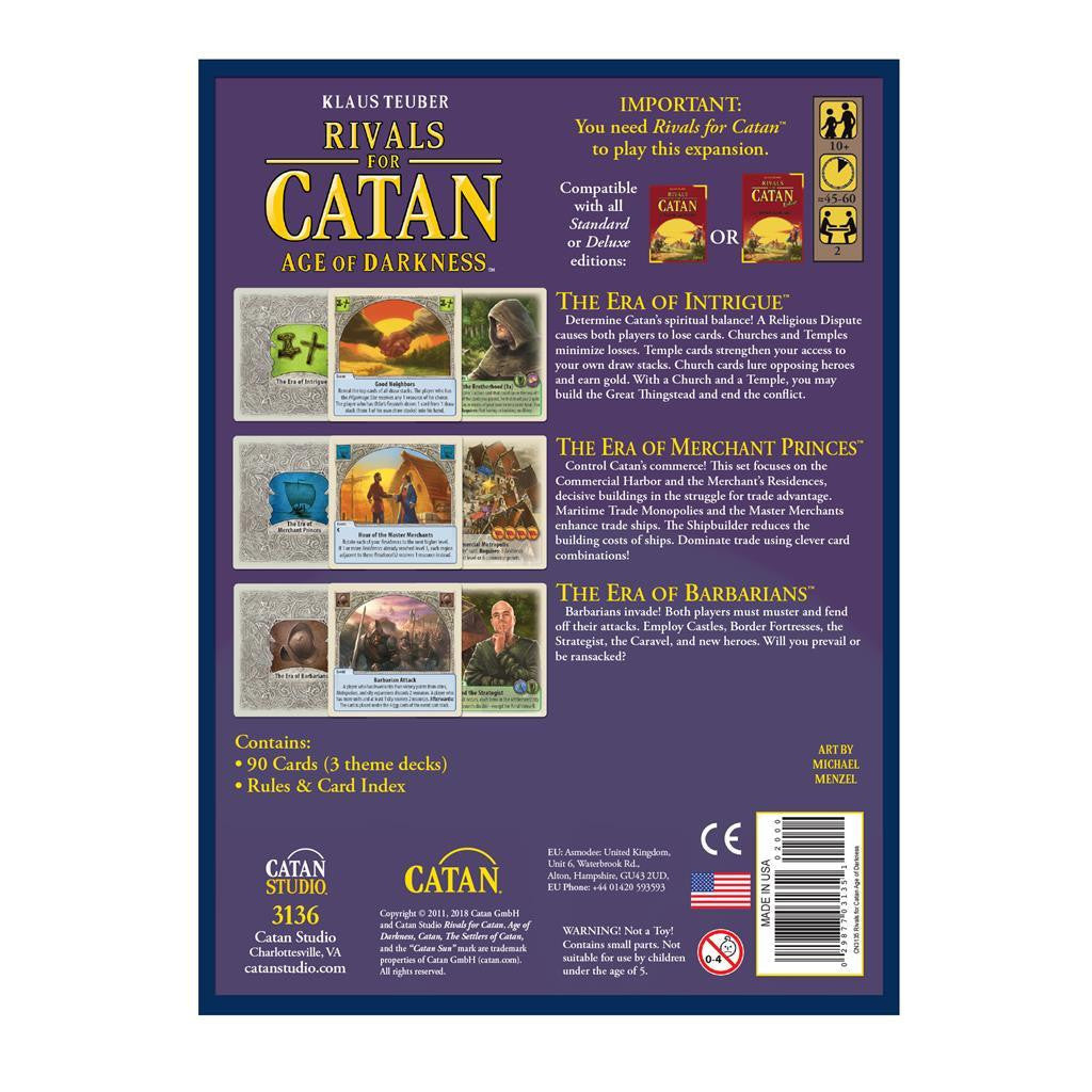 Catan Studio Rivals for Catan: Age of Darkness Revised at LionHeart Hobby